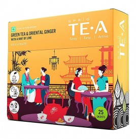 Sprig Green Tea & Oriental Ginger With A Hint Of Lime  Box  25 pcs